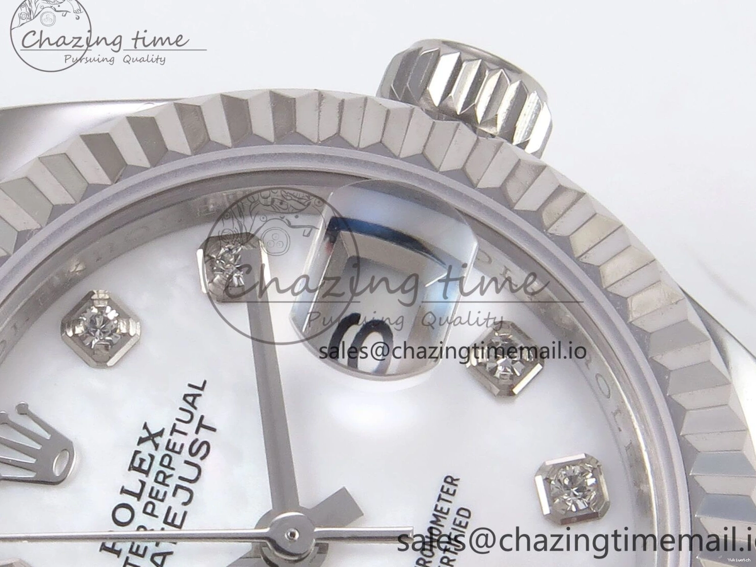 904L SS Steel A2671 279174 Edition Diamonds GMF Bracelet Best DateJust White on 1:1 Dial 28MM Jubilee 0118